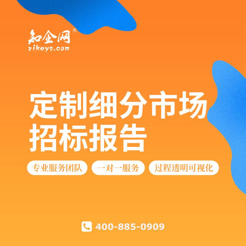 定制细分市场招标报告