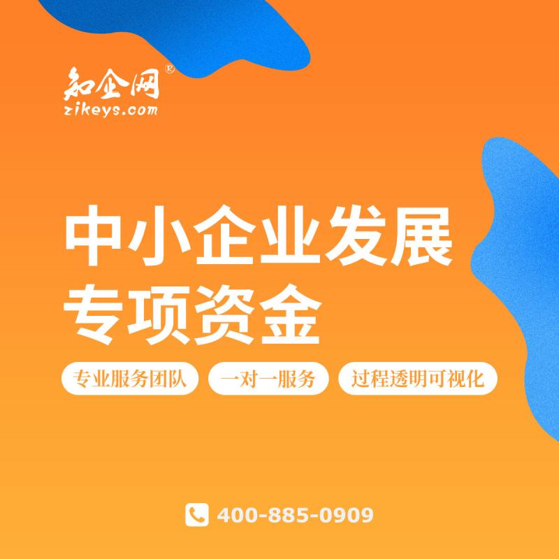 中小企业发展专项资金