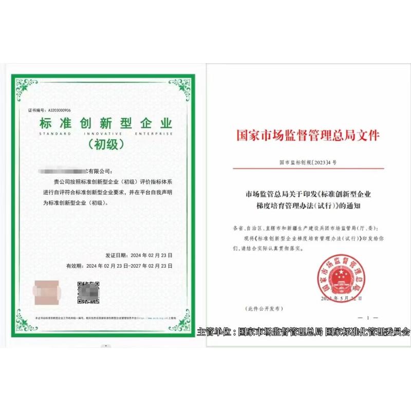 标准创新型企业