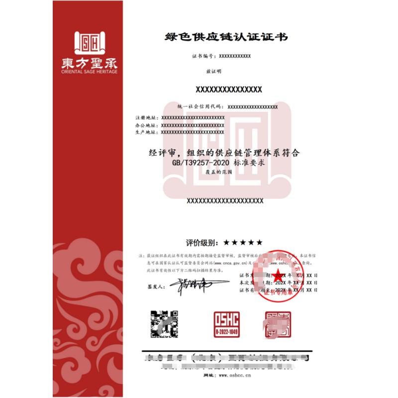 ESG管理体系认证